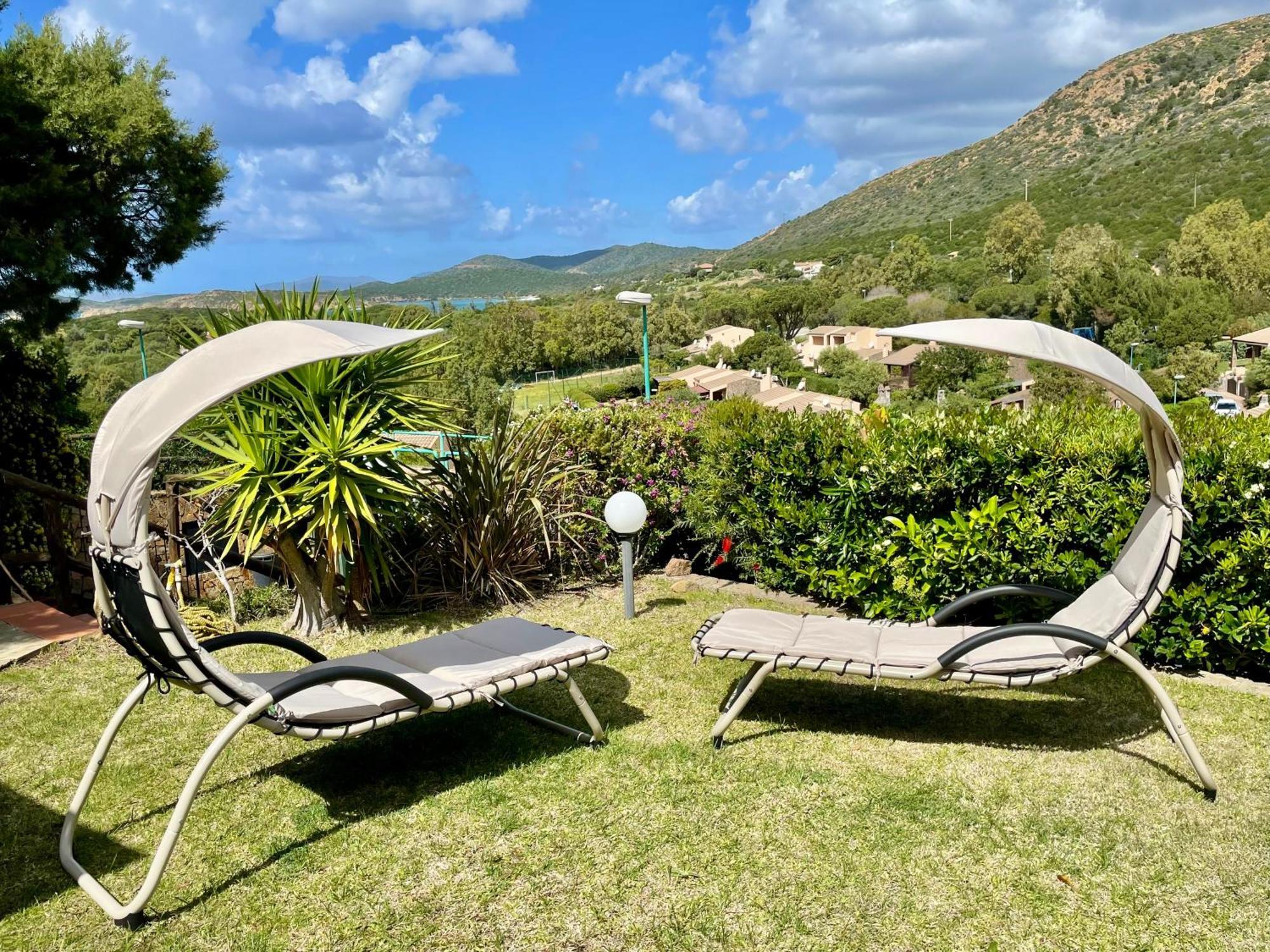 Villa Perdalonga, Vista Mare Sea View Tuerredda Teulada Eksteriør billede